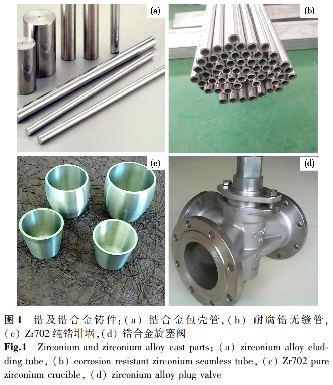 鋯棒鋯板鋯管等鋯及鋯合金鑄造工藝與成型技術(shù)研究進(jìn)展